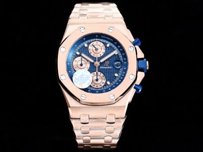 HBF Factory Audemars Piguet Knock Off Royal Oak Offshore  26238 Rose Gold Steel Case Watch